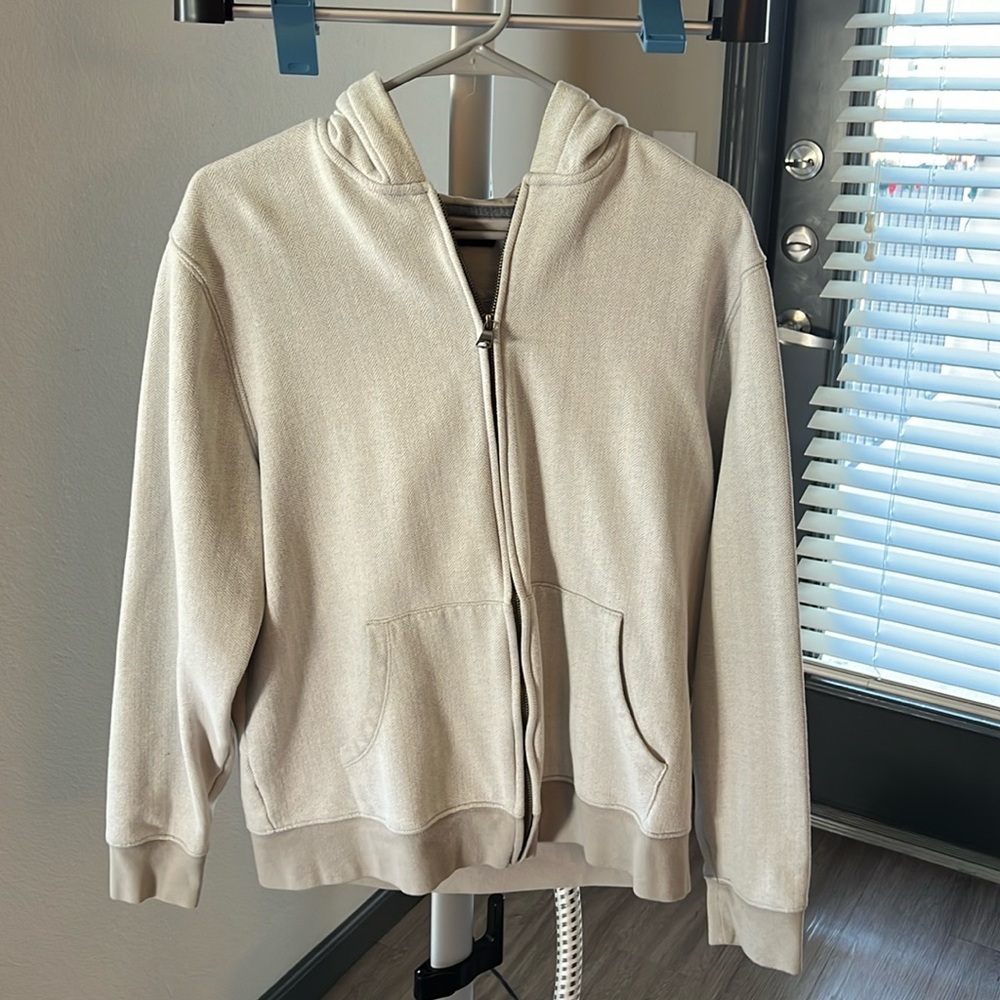 Banana republic large zip up hoodie
